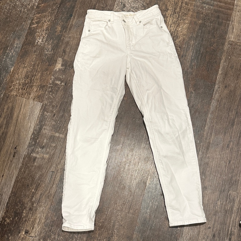 White Mom Jeans